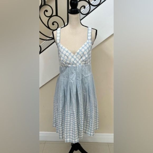 CALVIN KLEIN A-Line Polka Dot Dress - Picture 3 of 5